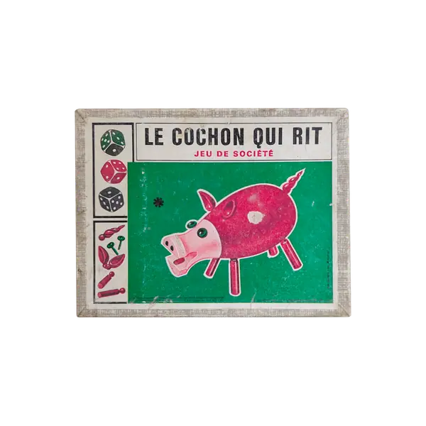 Jeu de société années 50 - Le cochon qui rit 