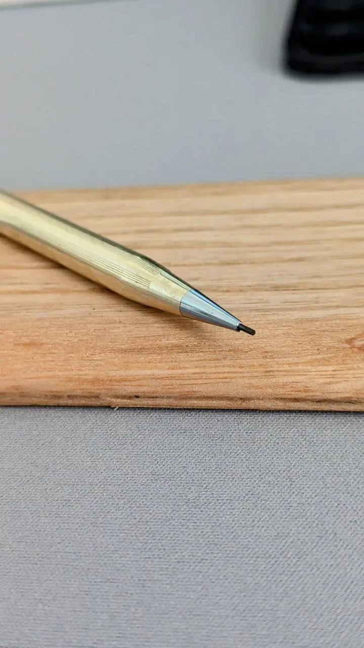 Porte-mine plaqué or - Cross Century  0.7mm-image-7